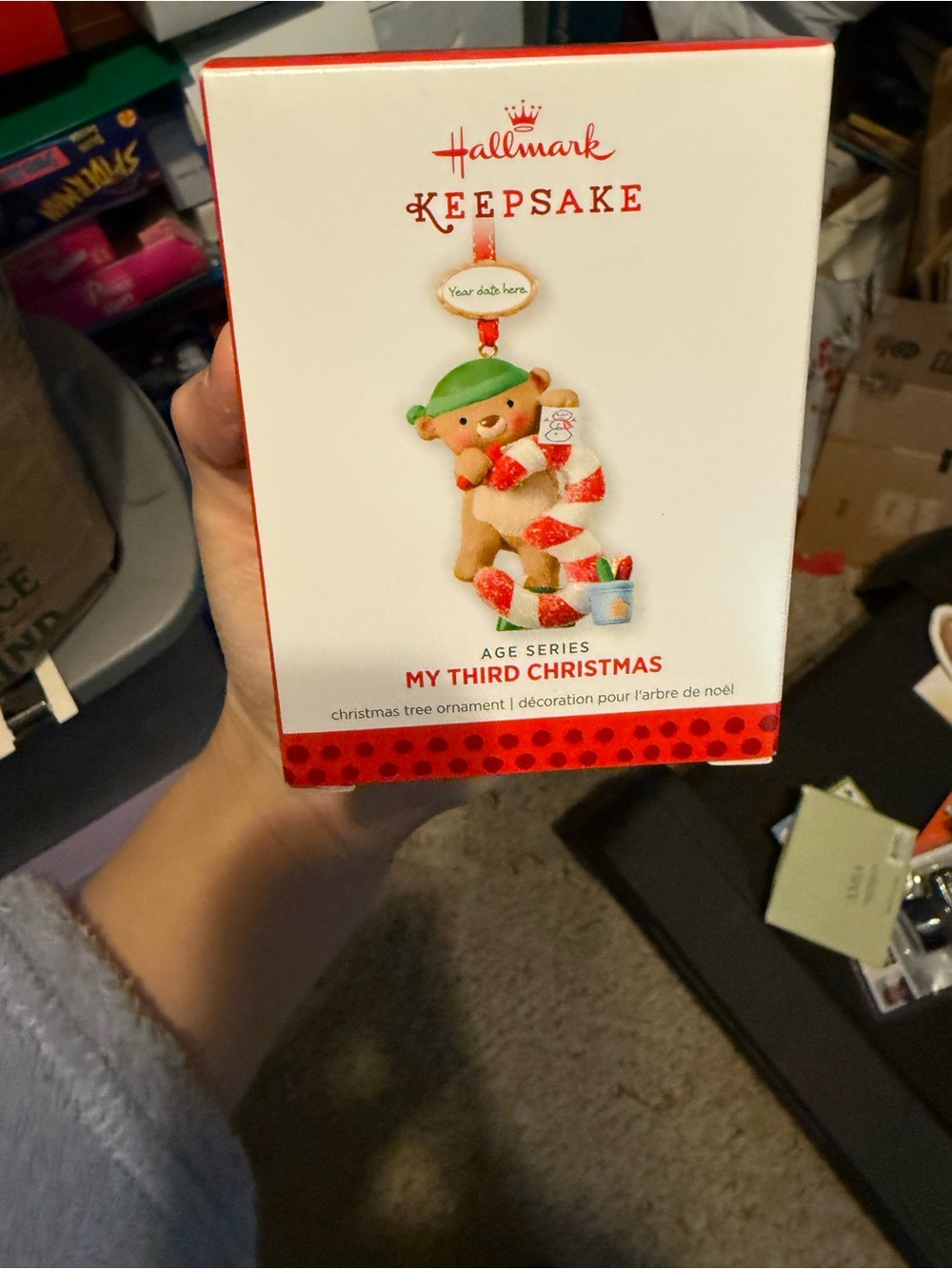 Hallmark Keepsake My Third Christmas Ornament